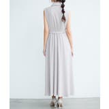 テーラードカラーベルト付きフレアワンピース | SAISON DE PAPILLON  | 詳細画像13 