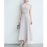 テーラードカラーベルト付きフレアワンピース | SAISON DE PAPILLON  | 詳細画像14 