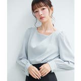 ニュアンスネック長袖ブラウス | SAISON DE PAPILLON  | 詳細画像23 