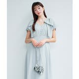 ビッグリボンショルダーロングワンピース | SAISON DE PAPILLON  | 詳細画像14 