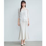 サイドギャザーハイウエストスカート | SAISON DE PAPILLON | 詳細画像9