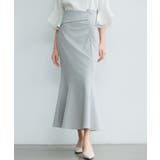 サイドギャザーハイウエストスカート | SAISON DE PAPILLON | 詳細画像13