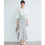 サイドギャザーハイウエストスカート | SAISON DE PAPILLON | 詳細画像17