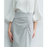 サイドギャザーハイウエストスカート | SAISON DE PAPILLON | 詳細画像18