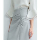 サイドギャザーハイウエストスカート | SAISON DE PAPILLON | 詳細画像20