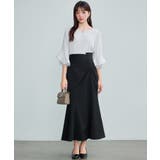 サイドギャザーハイウエストスカート | SAISON DE PAPILLON | 詳細画像26