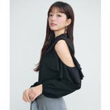 オープンショルダーフリルブラウス | SAISON DE PAPILLON  | 詳細画像20 