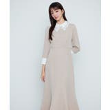 2wayカラーマーメイドワンピース | SAISON DE PAPILLON  | 詳細画像9 