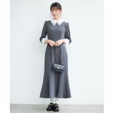 2wayカラーマーメイドワンピース | SAISON DE PAPILLON  | 詳細画像13 