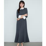 2wayカラーマーメイドワンピース | SAISON DE PAPILLON  | 詳細画像18 