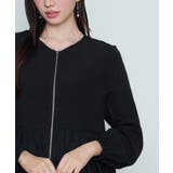 裾バルーン切り替えブルゾン | SAISON DE PAPILLON  | 詳細画像21 