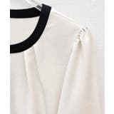 バイカラータックブラウス | SAISON DE PAPILLON  | 詳細画像29 