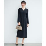 カシュクール風Iラインワンピース | SAISON DE PAPILLON  | 詳細画像21 