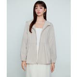 フレアシルエット撥水ブルゾン | SAISON DE PAPILLON  | 詳細画像8 