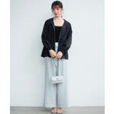 フレアシルエット撥水ブルゾン | SAISON DE PAPILLON  | 詳細画像30 