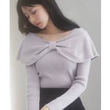 パールビッグリボンニットプルオーバー | SAISON DE PAPILLON | 詳細画像28