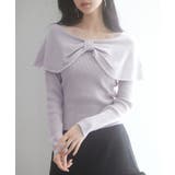 パールビッグリボンニットプルオーバー | SAISON DE PAPILLON | 詳細画像18