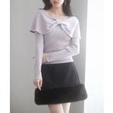 パールビッグリボンニットプルオーバー | SAISON DE PAPILLON | 詳細画像21