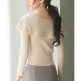 パールビッグリボンニットプルオーバー | SAISON DE PAPILLON | 詳細画像5