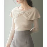 パールビッグリボンニットプルオーバー | SAISON DE PAPILLON | 詳細画像4