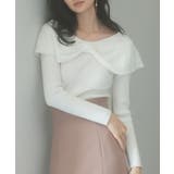 パールビッグリボンニットプルオーバー | SAISON DE PAPILLON | 詳細画像11