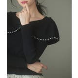 パールビッグリボンニットプルオーバー | SAISON DE PAPILLON | 詳細画像10