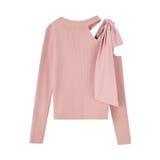 ワンショルダービッグリボンリブニット | SAISON DE PAPILLON | 詳細画像36