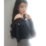 ワンショルダービッグリボンリブニット | SAISON DE PAPILLON | 詳細画像33