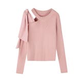 ワンショルダービッグリボンリブニット | SAISON DE PAPILLON | 詳細画像35