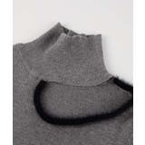 フロントオープンハイネックニットプルオーバー | SAISON DE PAPILLON | 詳細画像33