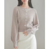 2wayボリュームスリーブショート丈ニット | SAISON DE PAPILLON  | 詳細画像4 