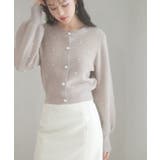 2wayボリュームスリーブショート丈ニット | SAISON DE PAPILLON  | 詳細画像6 