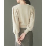 パール付きシャギー素材ニットプルオーバー | SAISON DE PAPILLON | 詳細画像12