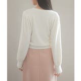 パール付きシャギー素材ニットプルオーバー | SAISON DE PAPILLON | 詳細画像43