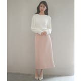 パール付きシャギー素材ニットプルオーバー | SAISON DE PAPILLON | 詳細画像44