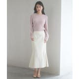 パール付きシャギー素材ニットプルオーバー | SAISON DE PAPILLON | 詳細画像21