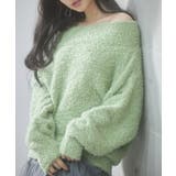 2wayネックチュールテープニットプルオーバー | SAISON DE PAPILLON | 詳細画像19