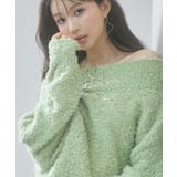 2wayネックチュールテープニットプルオーバー | SAISON DE PAPILLON | 詳細画像20