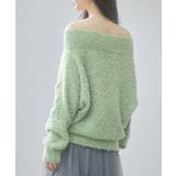 2wayネックチュールテープニットプルオーバー | SAISON DE PAPILLON | 詳細画像12