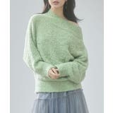 2wayネックチュールテープニットプルオーバー | SAISON DE PAPILLON | 詳細画像14