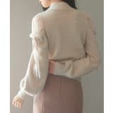 オープンショルダーシャギーニットプルオーバー | SAISON DE PAPILLON | 詳細画像6