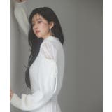 オープンショルダーシャギーニットプルオーバー | SAISON DE PAPILLON | 詳細画像33