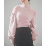 オープンショルダーシャギーニットプルオーバー | SAISON DE PAPILLON | 詳細画像43