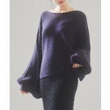 ボートネックドルマンスリーブニット | SAISON DE PAPILLON | 詳細画像44