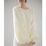 ボートネックドルマンスリーブニット | SAISON DE PAPILLON | 詳細画像31