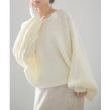 ボートネックドルマンスリーブニット | SAISON DE PAPILLON | 詳細画像32