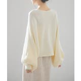 ボートネックドルマンスリーブニット | SAISON DE PAPILLON | 詳細画像25