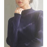 太めリブ編みプチハイネックニットプルオーバー | SAISON DE PAPILLON | 詳細画像42