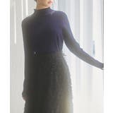 太めリブ編みプチハイネックニットプルオーバー | SAISON DE PAPILLON | 詳細画像37