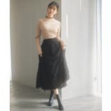 太めリブ編みプチハイネックニットプルオーバー | SAISON DE PAPILLON | 詳細画像6